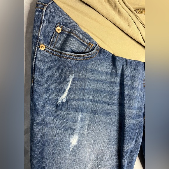 Indigo Blue Women's Maternity Jeans - Picture 7 of 7